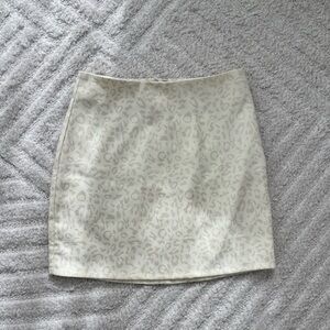 Like New! ALTAR’D State Neutral Mini Skirt Leopard Print - Size XS